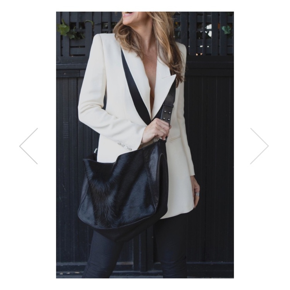Canvas and Hyde leather messenger bag